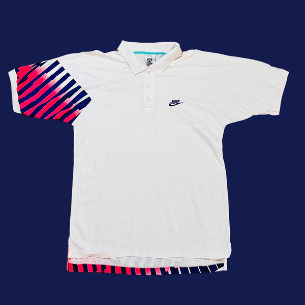 ヴィンテージ  Nike Court  Andre Agassi ポロシャツ M VINTAGE Nike Court Challenge Andre Agassi Polo T-shirt Men's