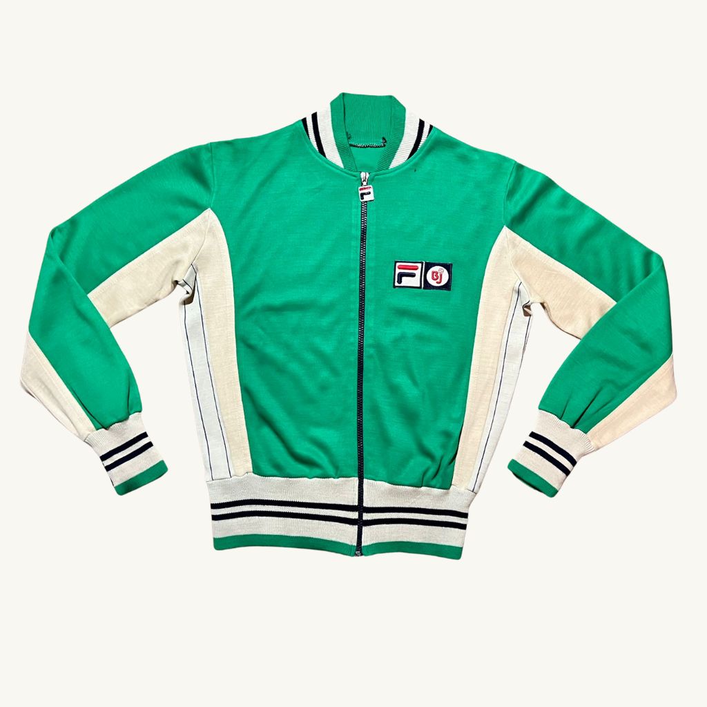 Green fila bj jacket hotsell