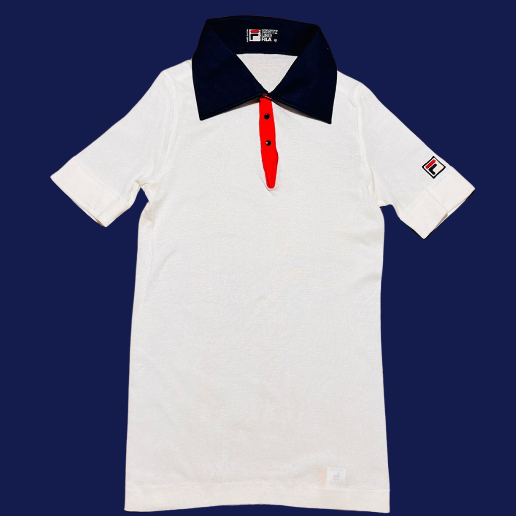 70s Fila Adriano Panatta polo shirt