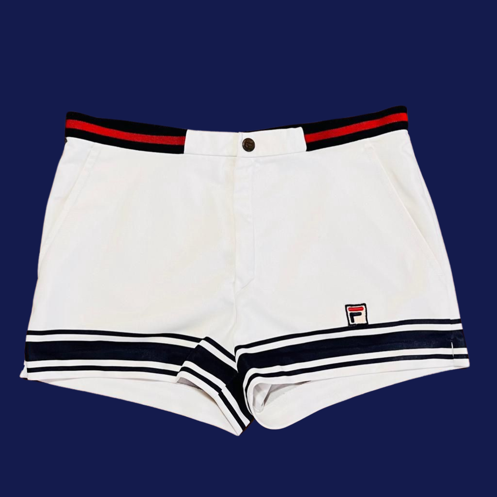 Fila Guillermo Vilas shorts from the 80s