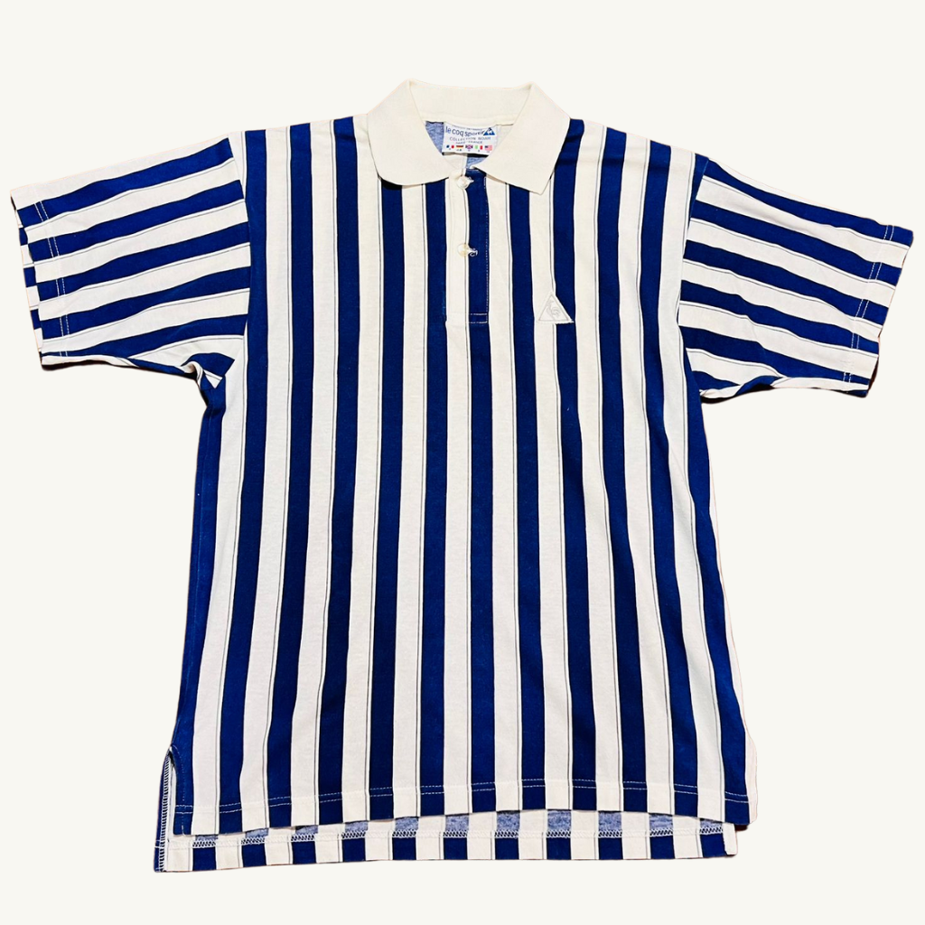 80s Le Coq Sportif Yannick Noah polo shirt