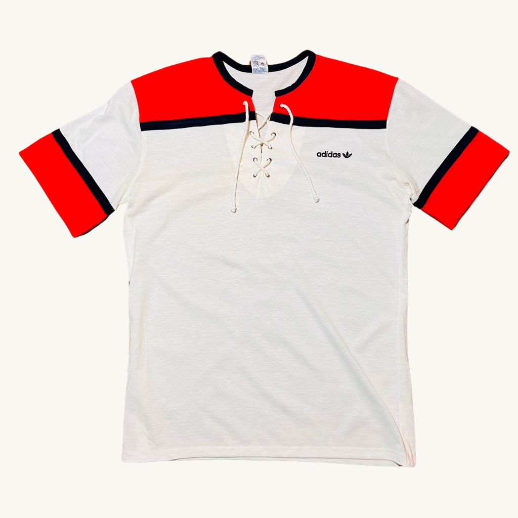 Tee Shirt with laces Adidas Ventex 80's