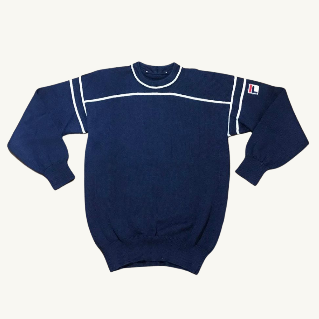 80's Fila Navy jumper