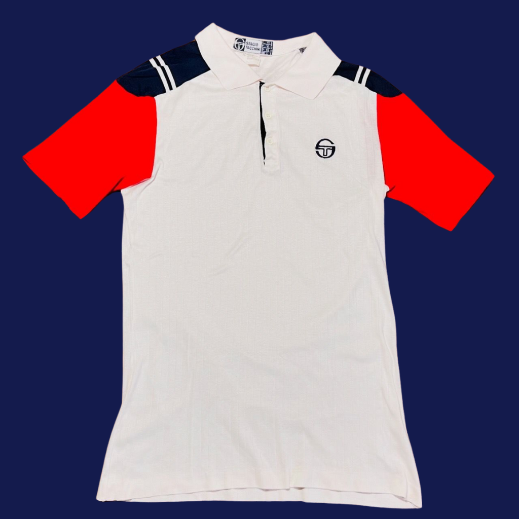 Sergio Tacchini Roscoe Tanner 80's polo shirt