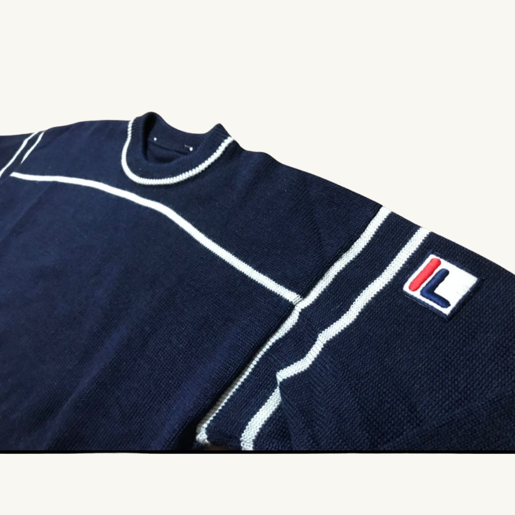 80's Fila Navy jumper