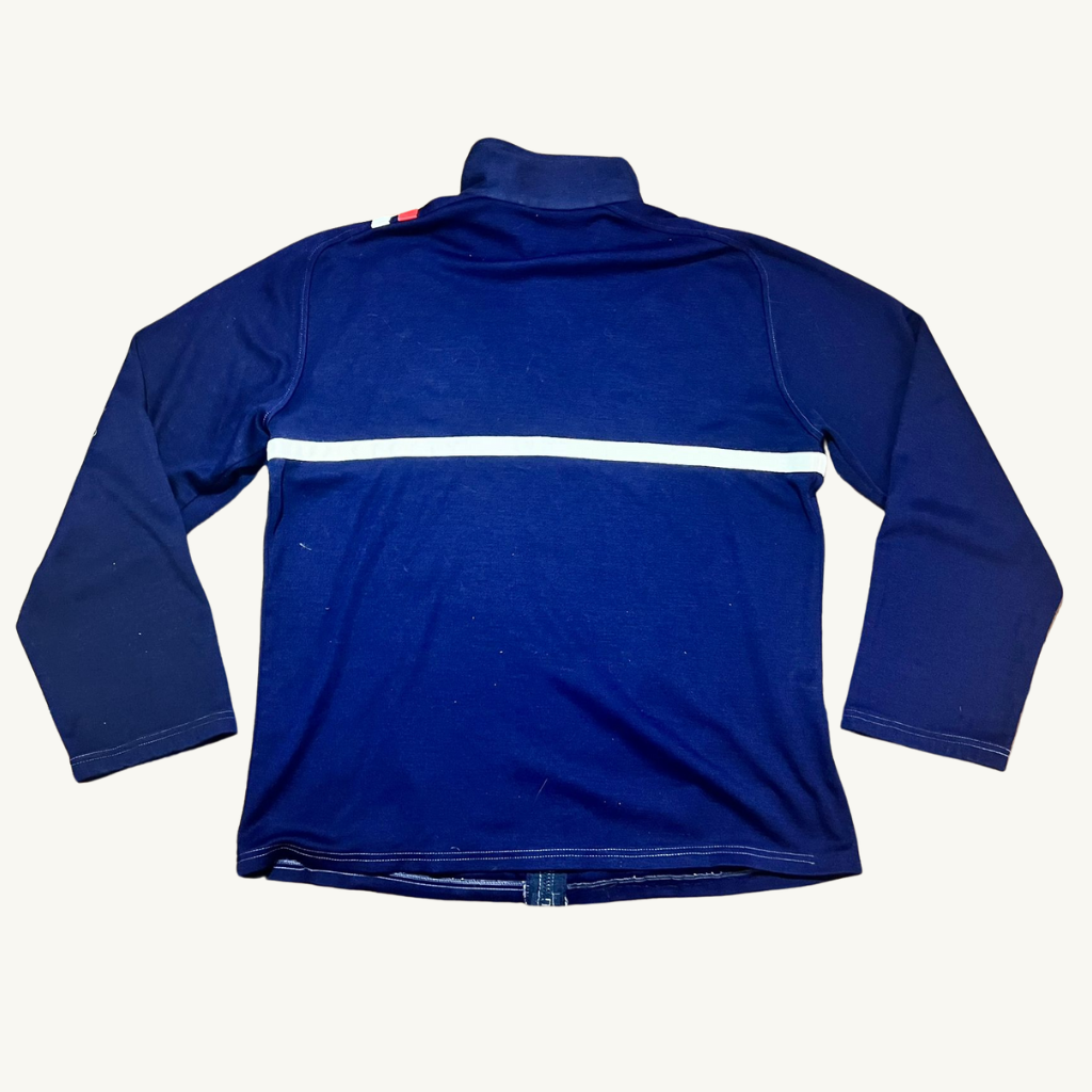 80's Fila Borg Mk2 Navy Track Jacket