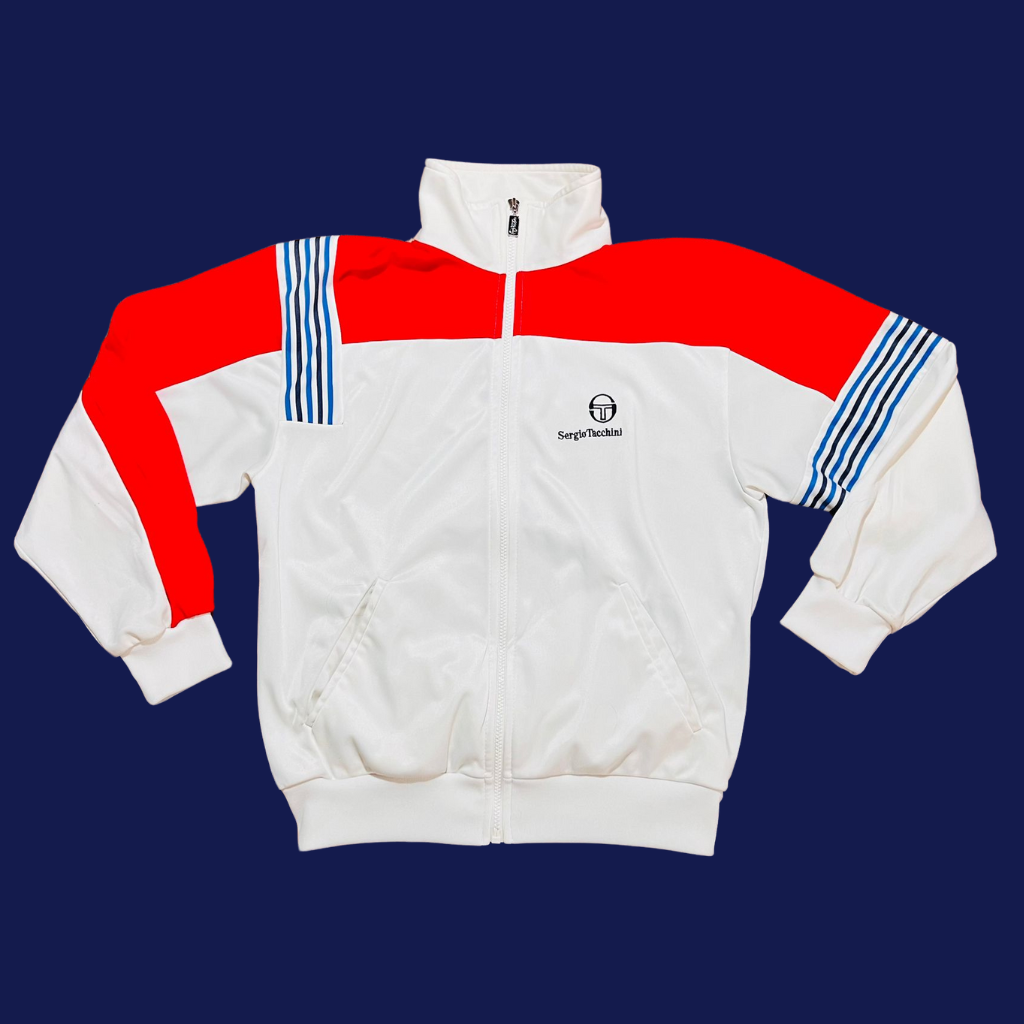 80's Sergio Tacchini Red Mats Wilander tracksuit