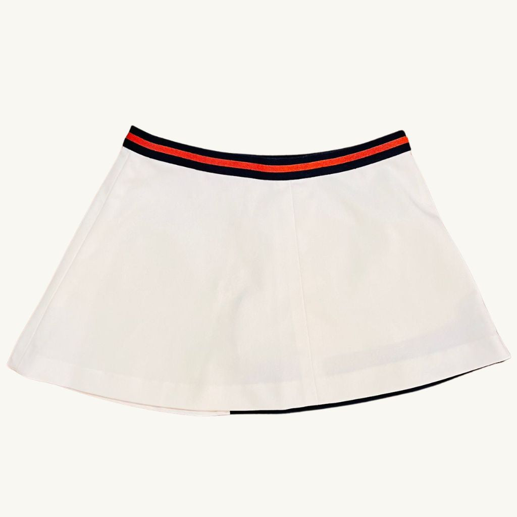 Fila White Line Skirt