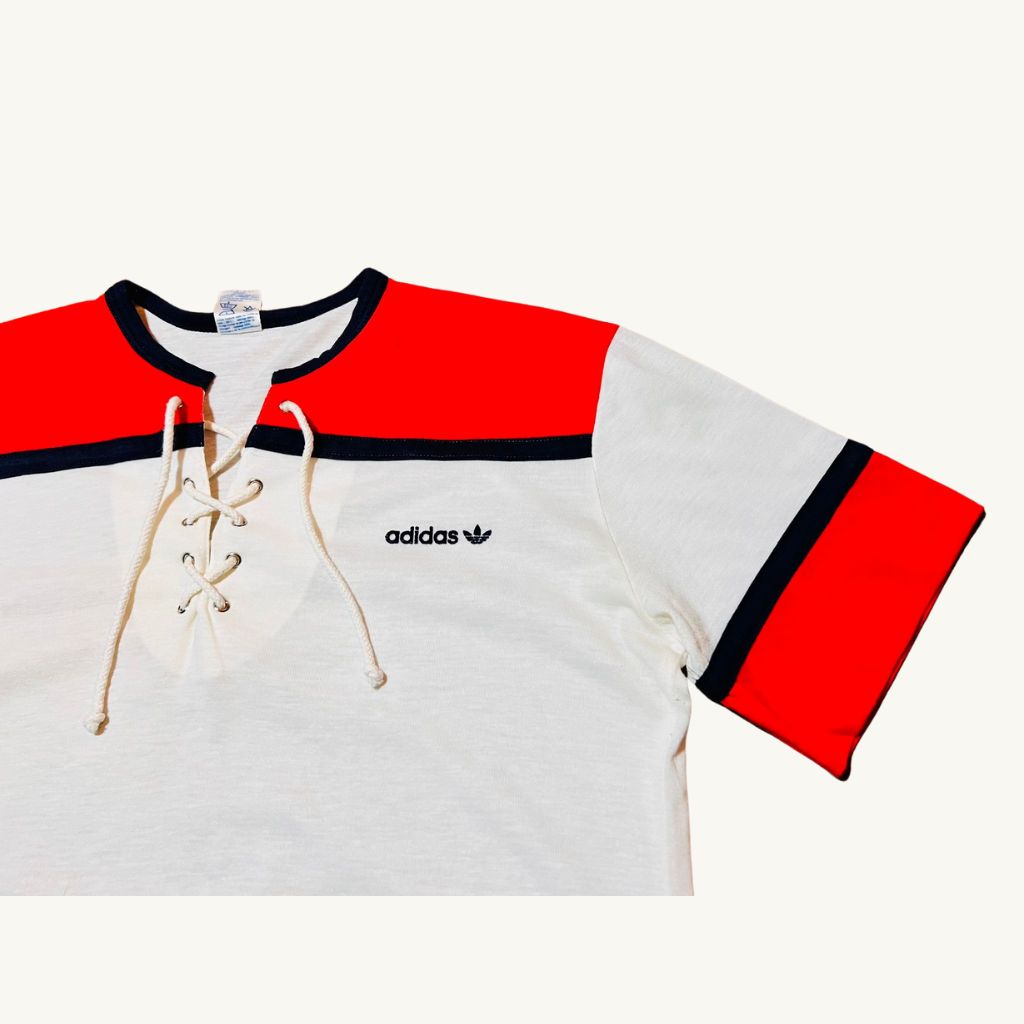 Tee Shirt with laces Adidas Ventex 80's