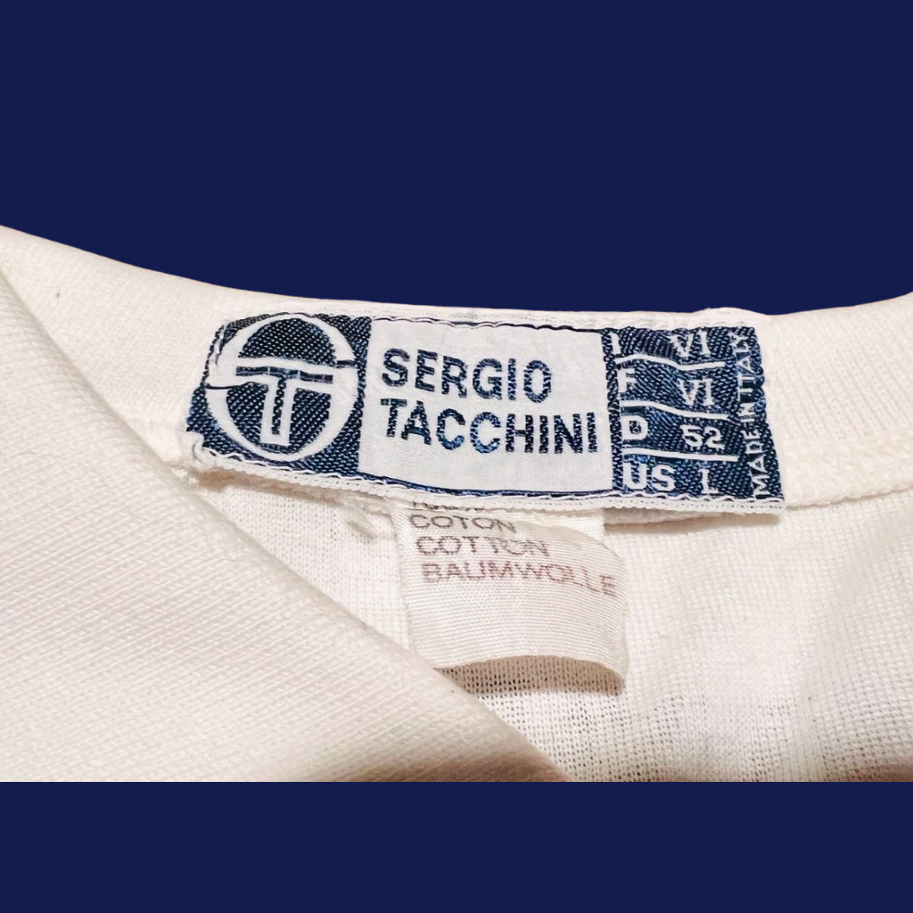 Sergio Tacchini Roscoe Tanner 80's polo shirt