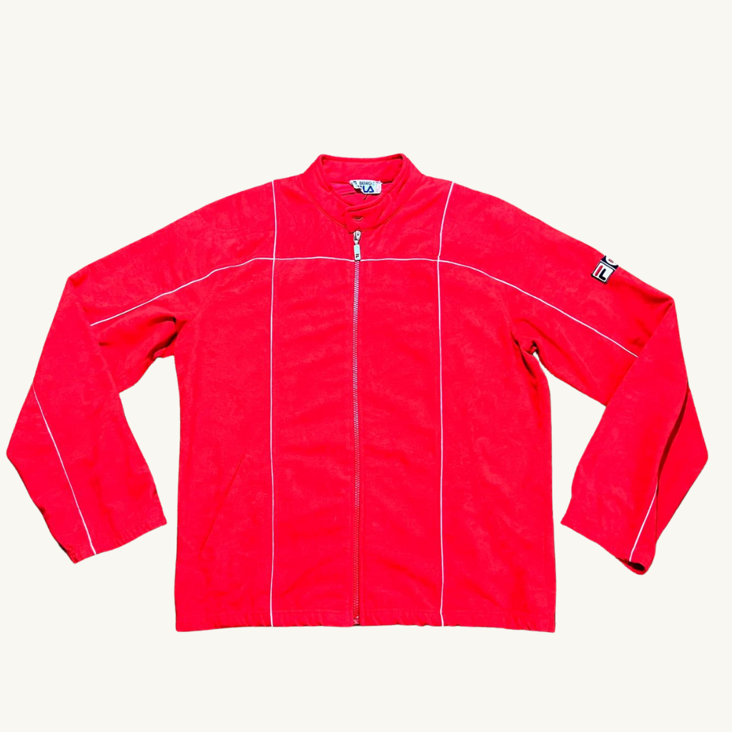 Fila Borg Mk3 Red Terrinda 80s tracksuit