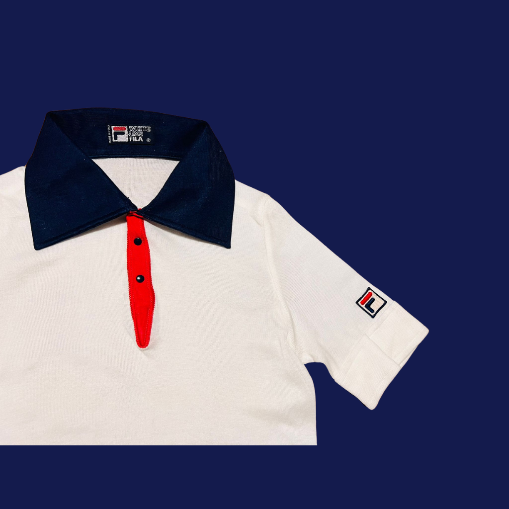 70s Fila Adriano Panatta polo shirt