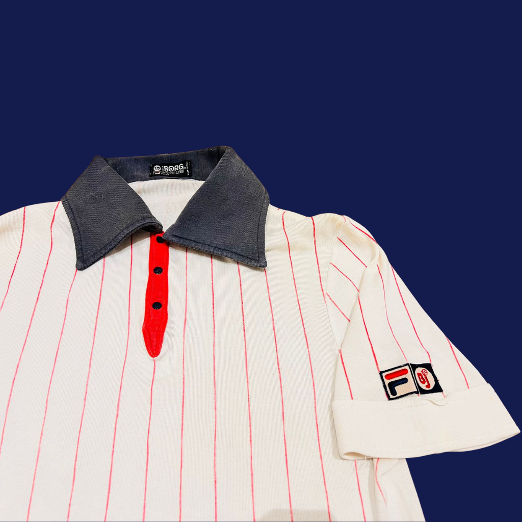 80's Fila Borg Mk1 polo shirt