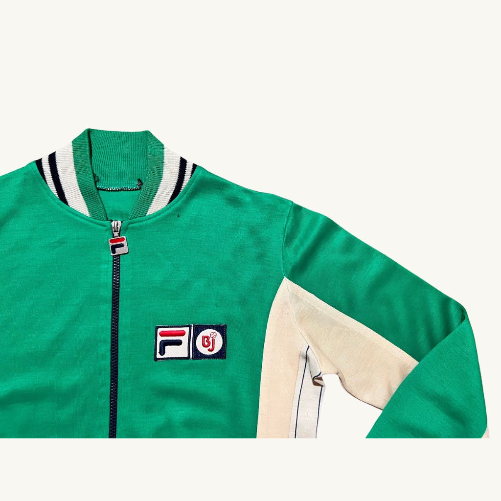 Green fila bj jacket hotsell