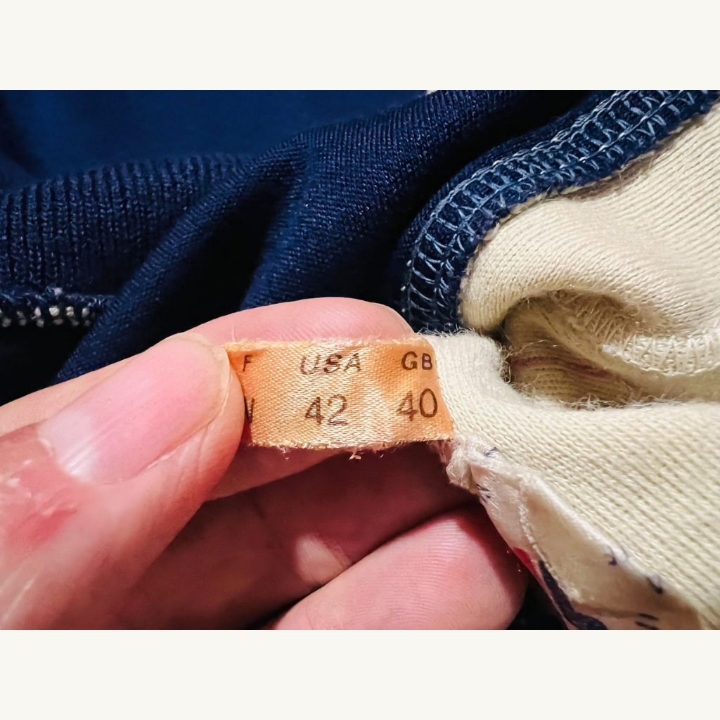 80's Fila Borg Mk1 Navy Track Jacket