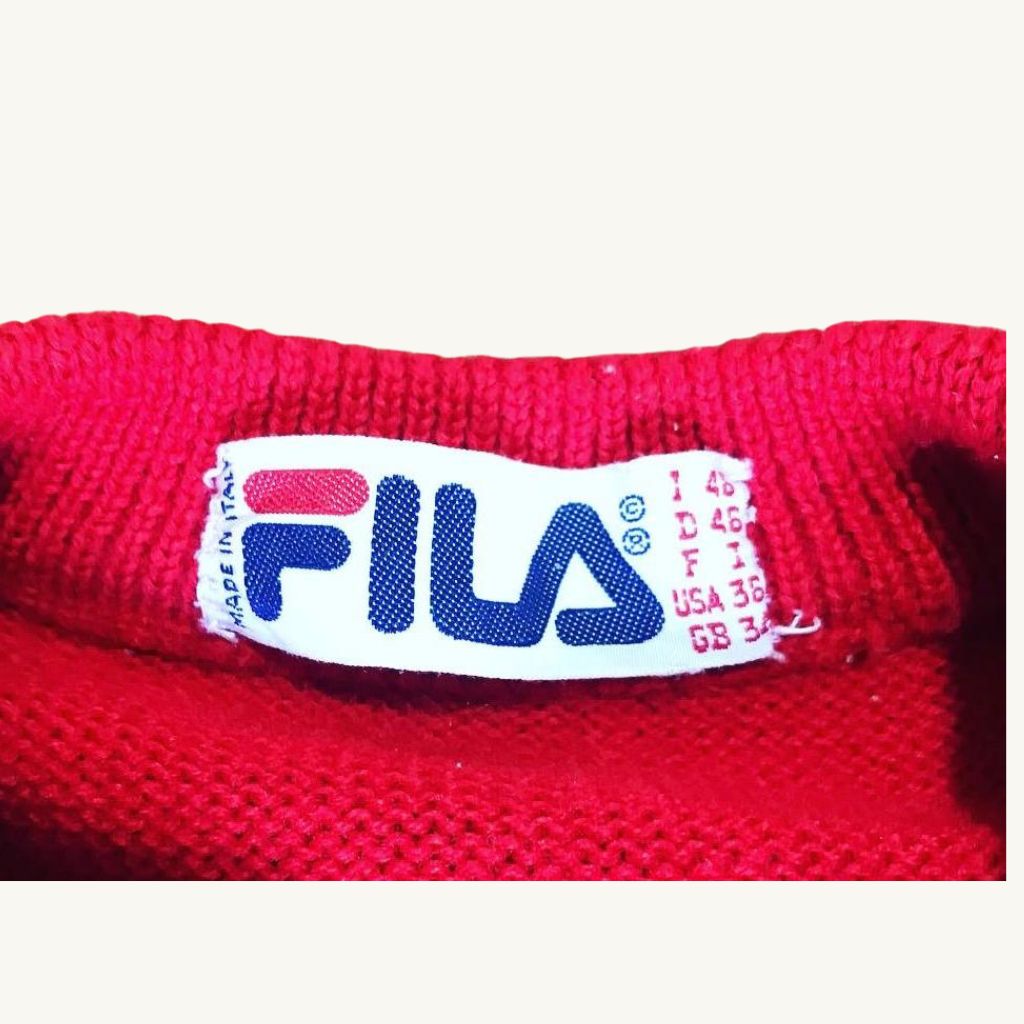 Multicoloured Fila jumper