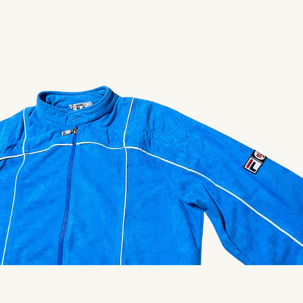 80s French Terrinda Blue Fila Borg Mk3 tracksuit