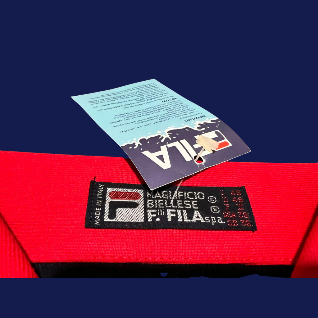 Fila Guillermo Vilas 80s polo shirt