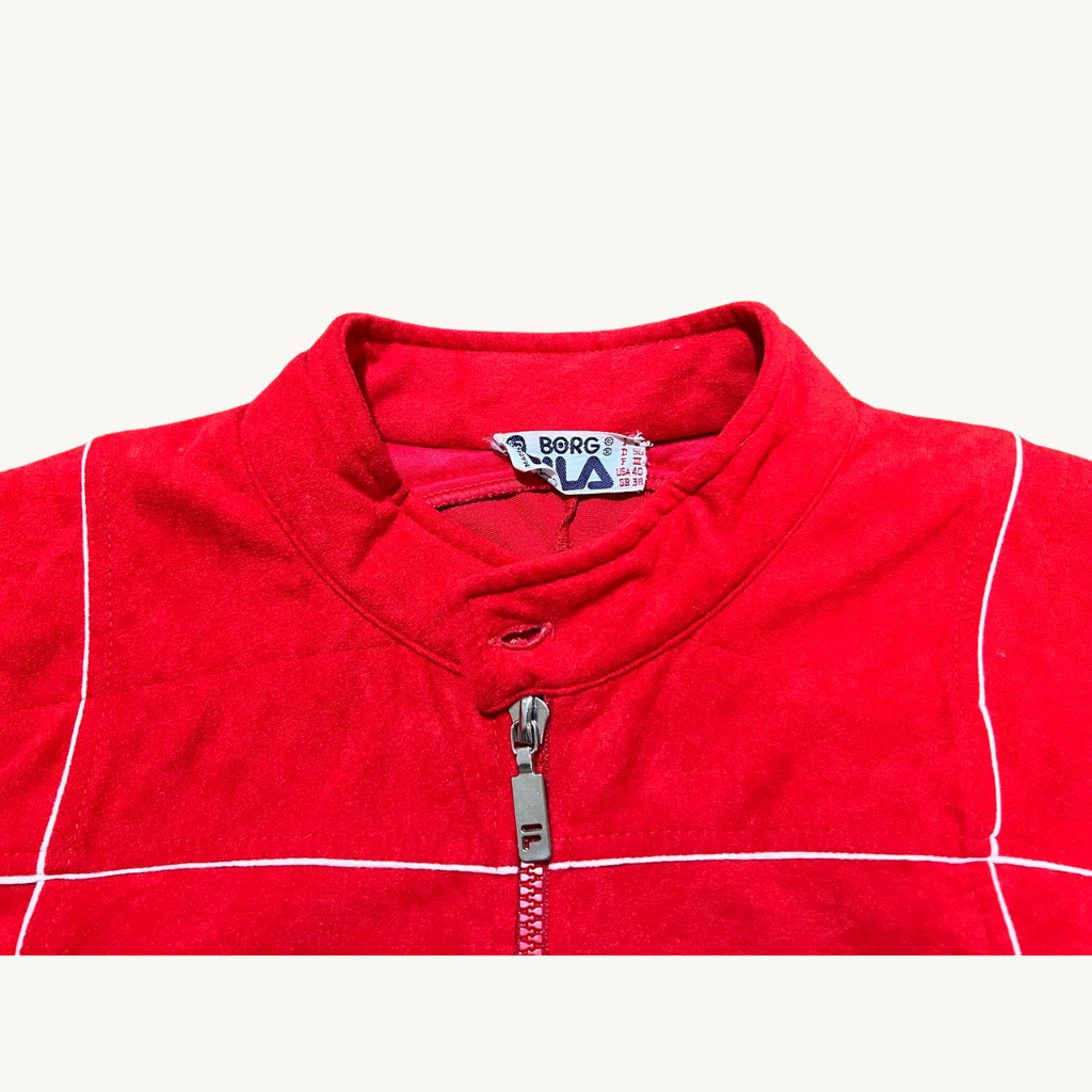 Fila Borg Mk3 Red Terrinda 80s tracksuit