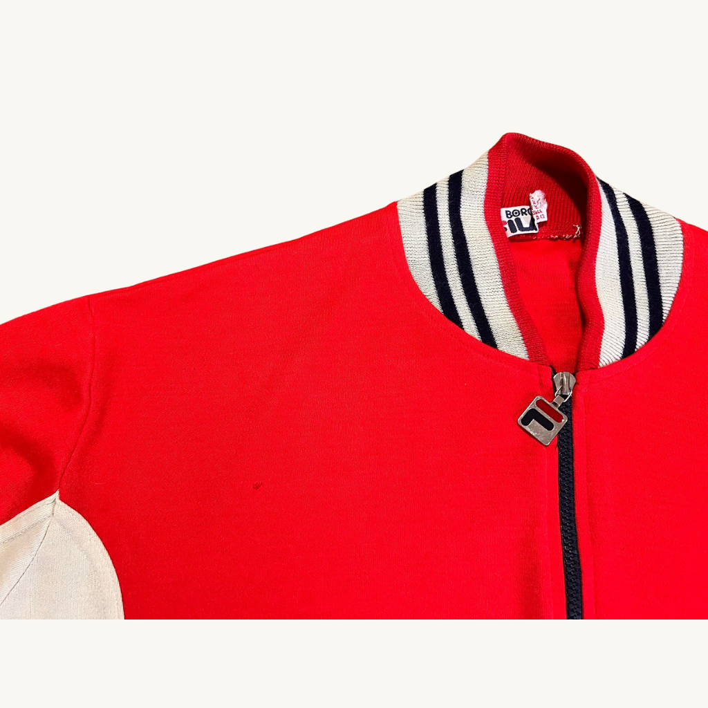 Fila Borg Red Mk1 80's Track Jacket
